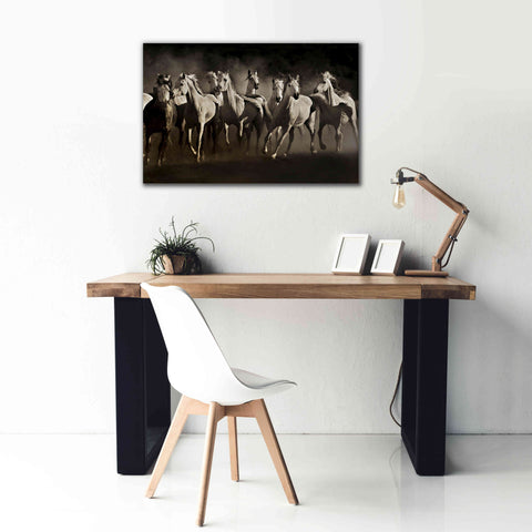 Image of 'Dream Horses' by Lisa Dearing, Giclee Canvas Wall Art,40x26