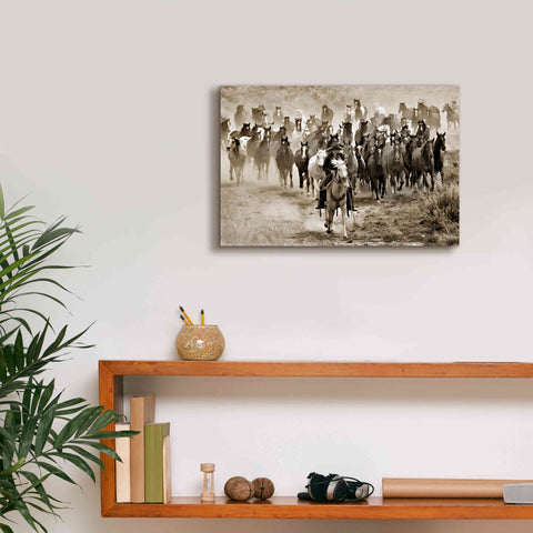 Image of 'Heading Home' by Lisa Dearing, Giclee Canvas Wall Art,18x12