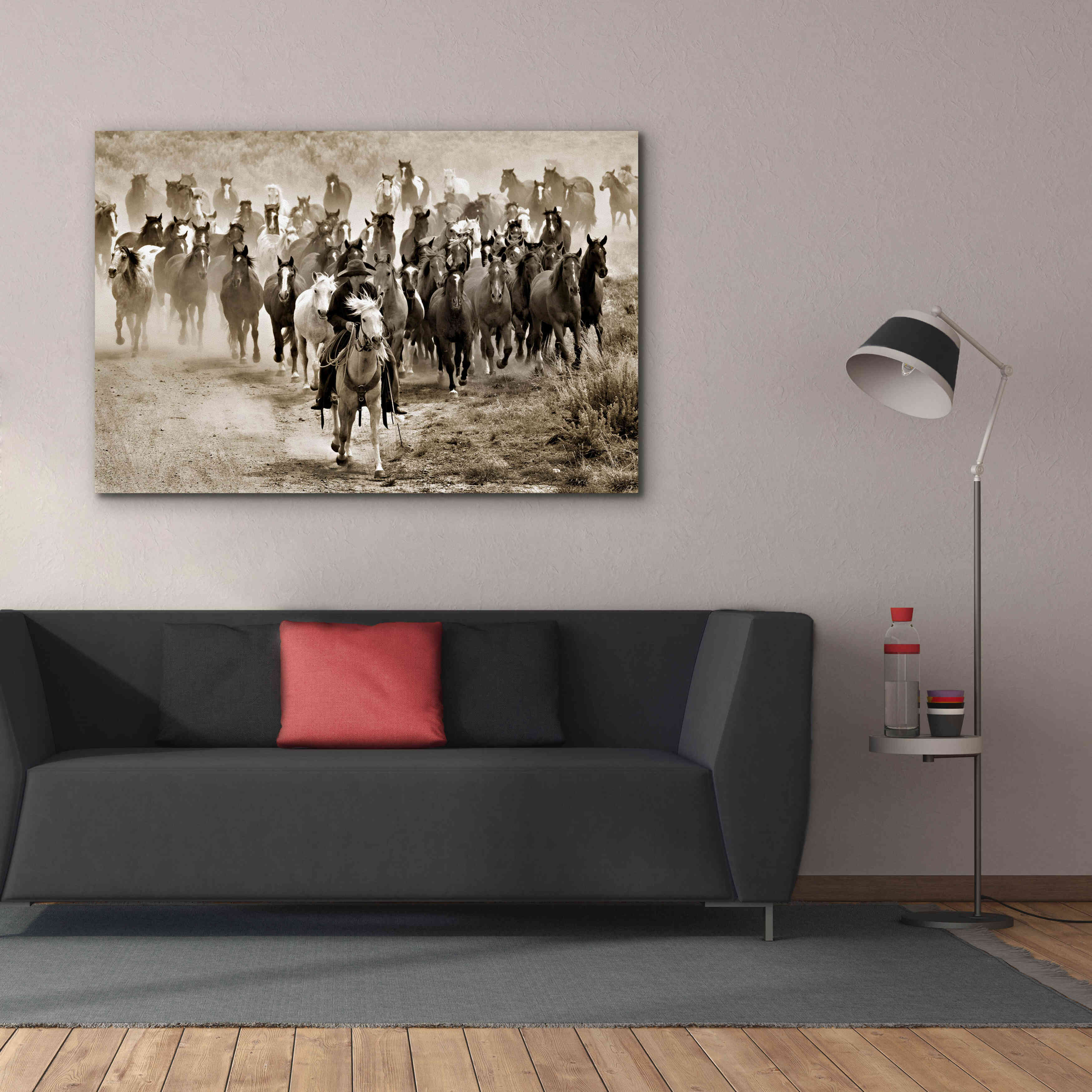 'Heading Home' by Lisa Dearing, Giclee Canvas Wall Art,60x40