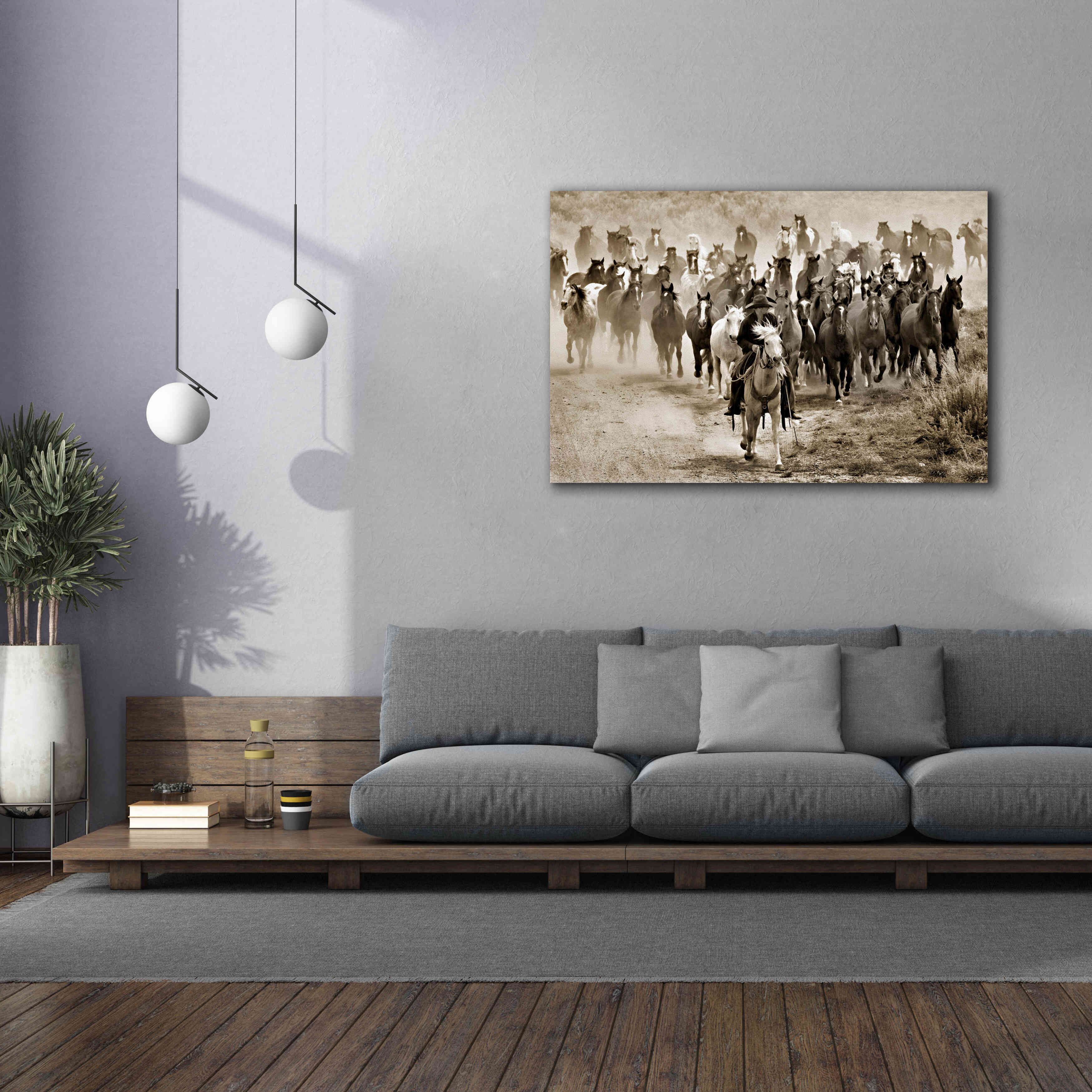 'Heading Home' by Lisa Dearing, Giclee Canvas Wall Art,60x40