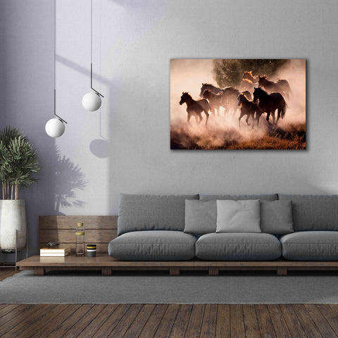 Image of 'Horses' by Lisa Dearing, Giclee Canvas Wall Art,60x40