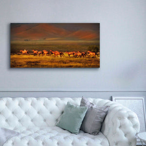 'Montana Dreaming' by Lisa Dearing, Giclee Canvas Wall Art,60x30
