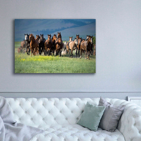 Image of 'Montana Thunder' by Lisa Dearing, Giclee Canvas Wall Art,60x40