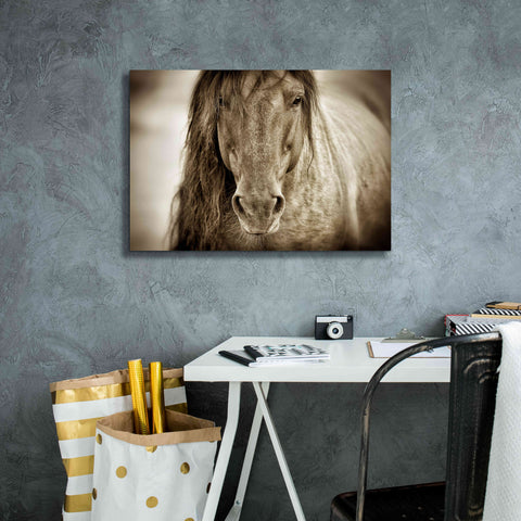 Image of 'Mustang Sally' by Lisa Dearing, Giclee Canvas Wall Art,26x18