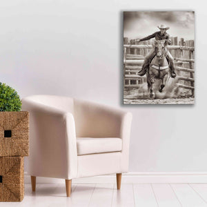 'Ride ‘Em Cowgirl' by Lisa Dearing, Giclee Canvas Wall Art,26x34