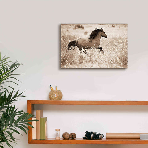 Image of 'Running Free' by Lisa Dearing, Giclee Canvas Wall Art,18x12