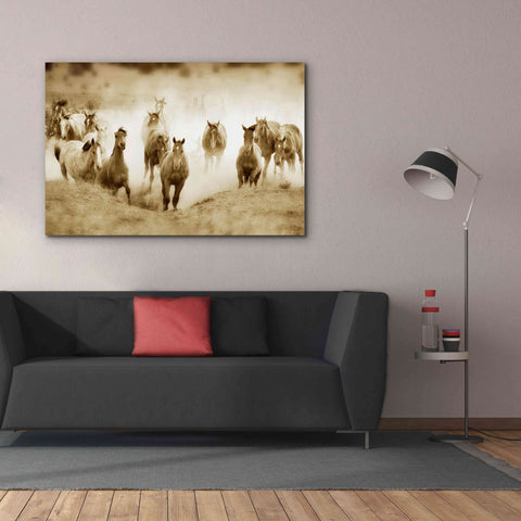 Image of 'San Cristobol Horses' by Lisa Dearing, Giclee Canvas Wall Art,60x40