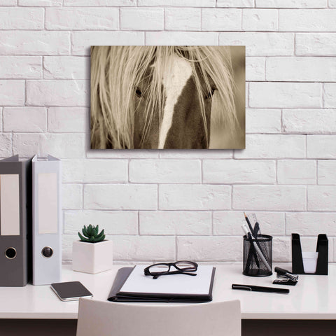 Image of 'The Blonde' by Lisa Dearing, Giclee Canvas Wall Art,18x12