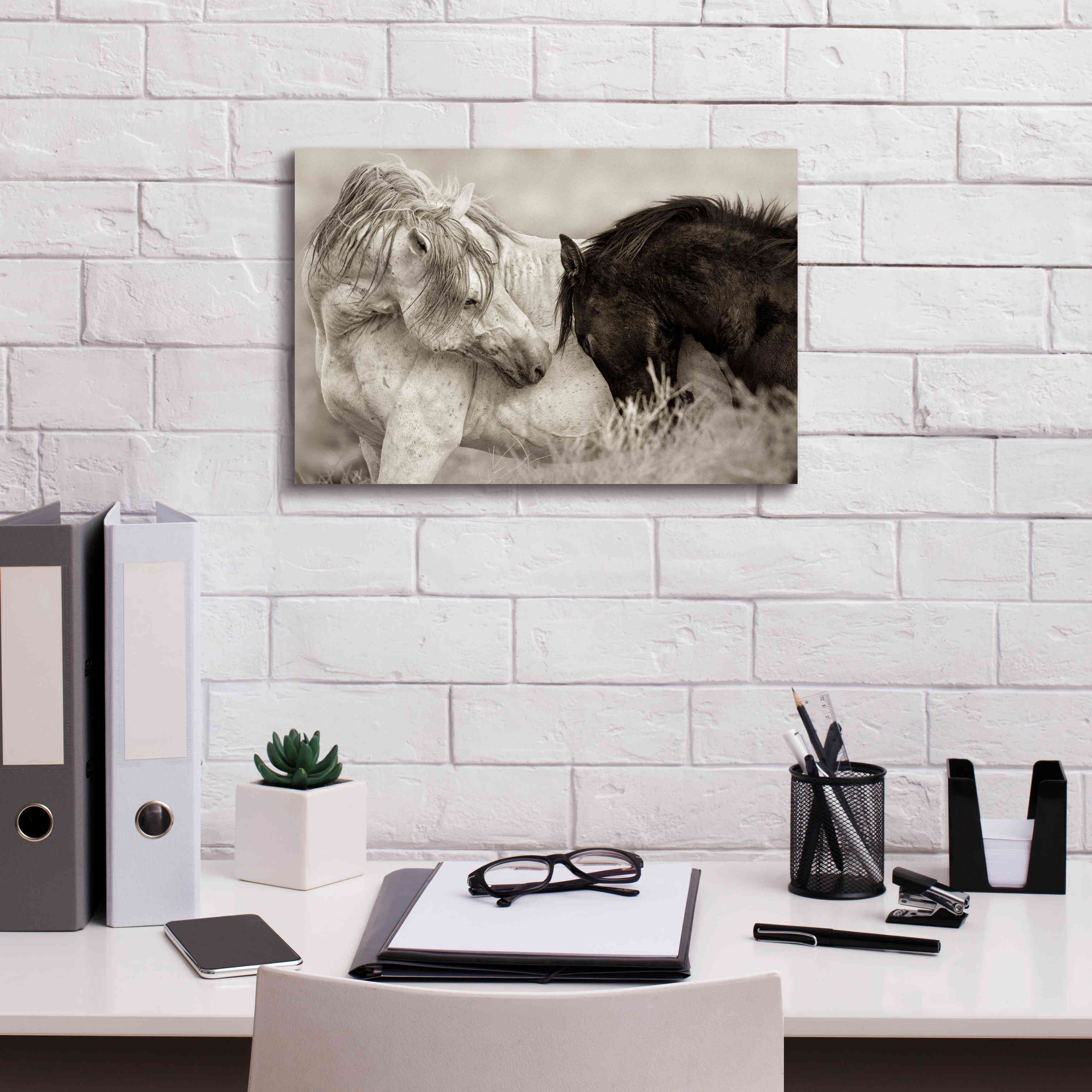 'The Long Goodbye' by Lisa Dearing, Giclee Canvas Wall Art,18x12