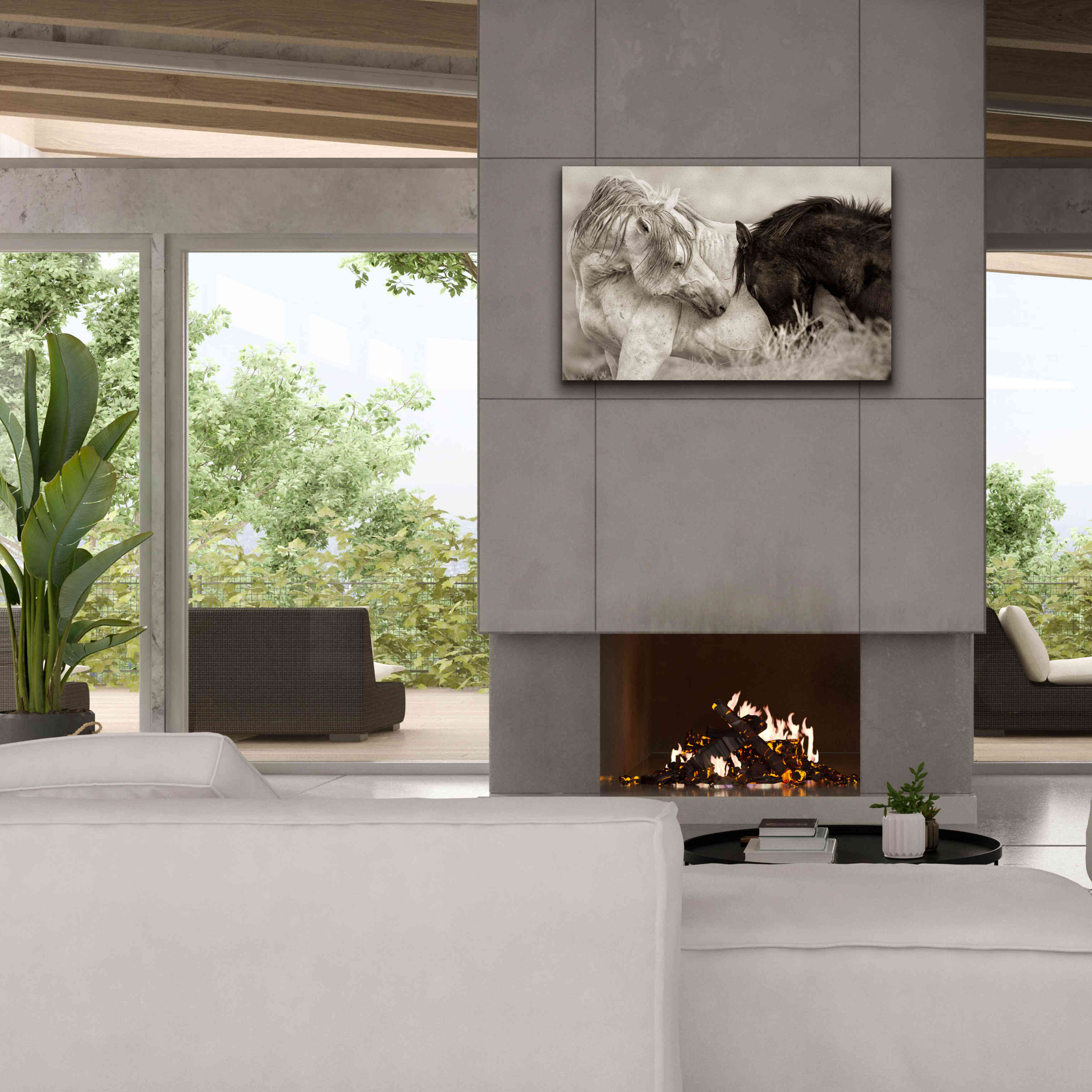 'The Long Goodbye' by Lisa Dearing, Giclee Canvas Wall Art,40x26