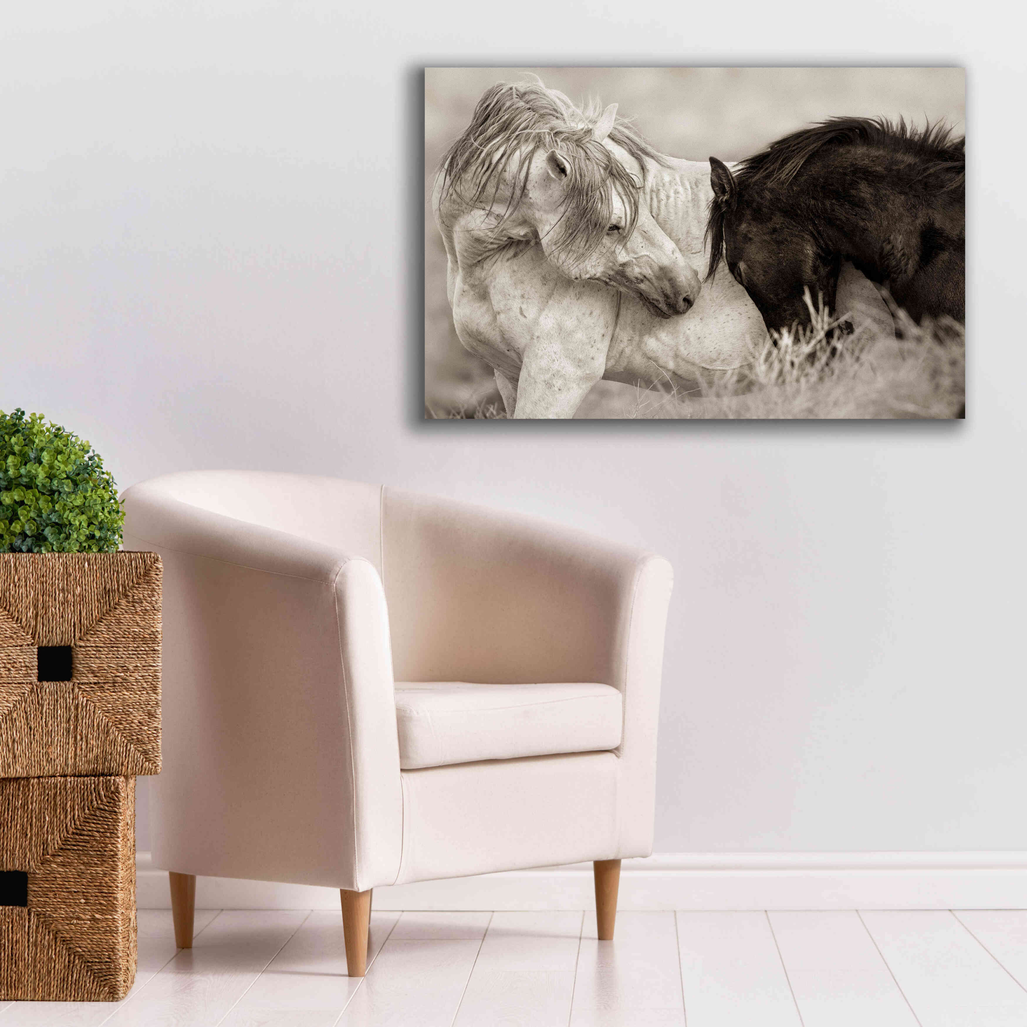 'The Long Goodbye' by Lisa Dearing, Giclee Canvas Wall Art,40x26