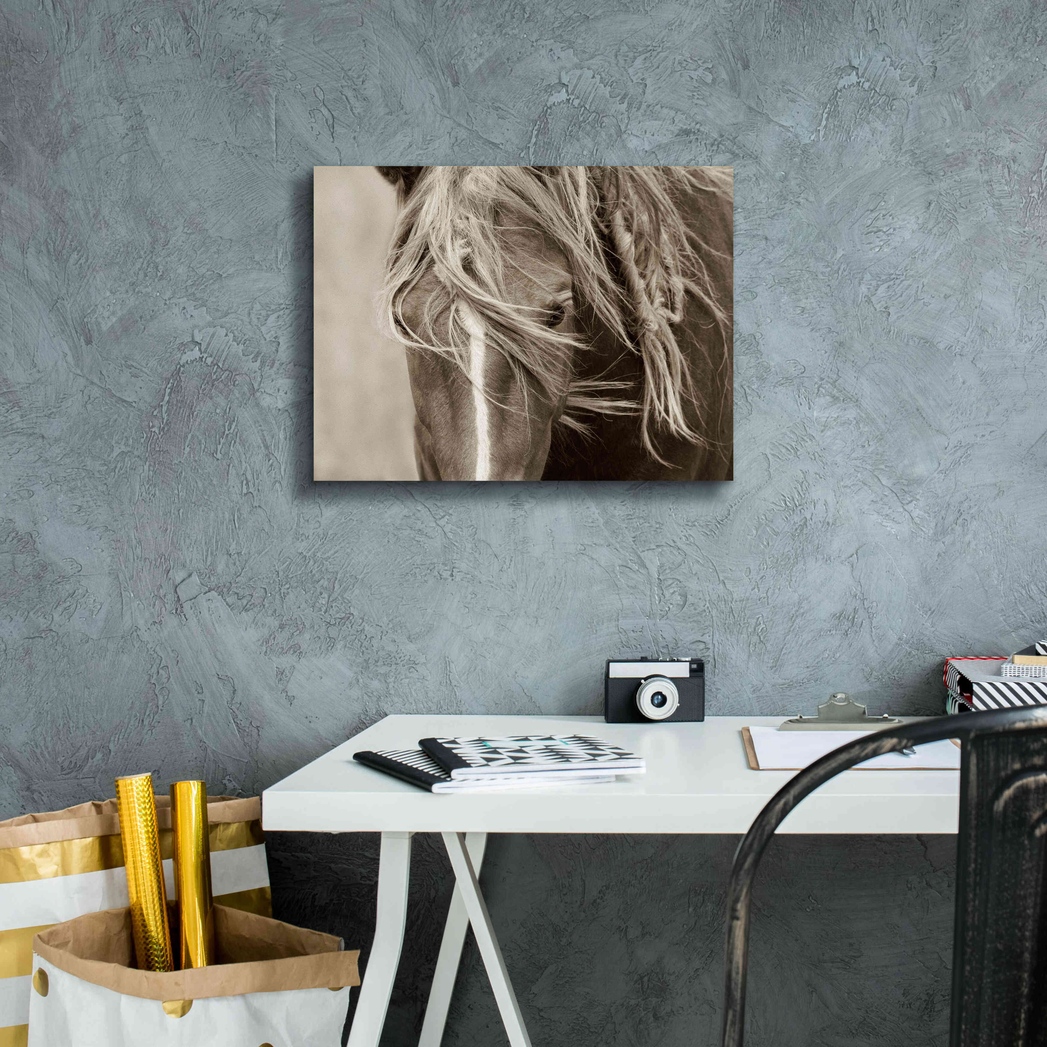 'Wind Knots' by Lisa Dearing, Giclee Canvas Wall Art,16x12