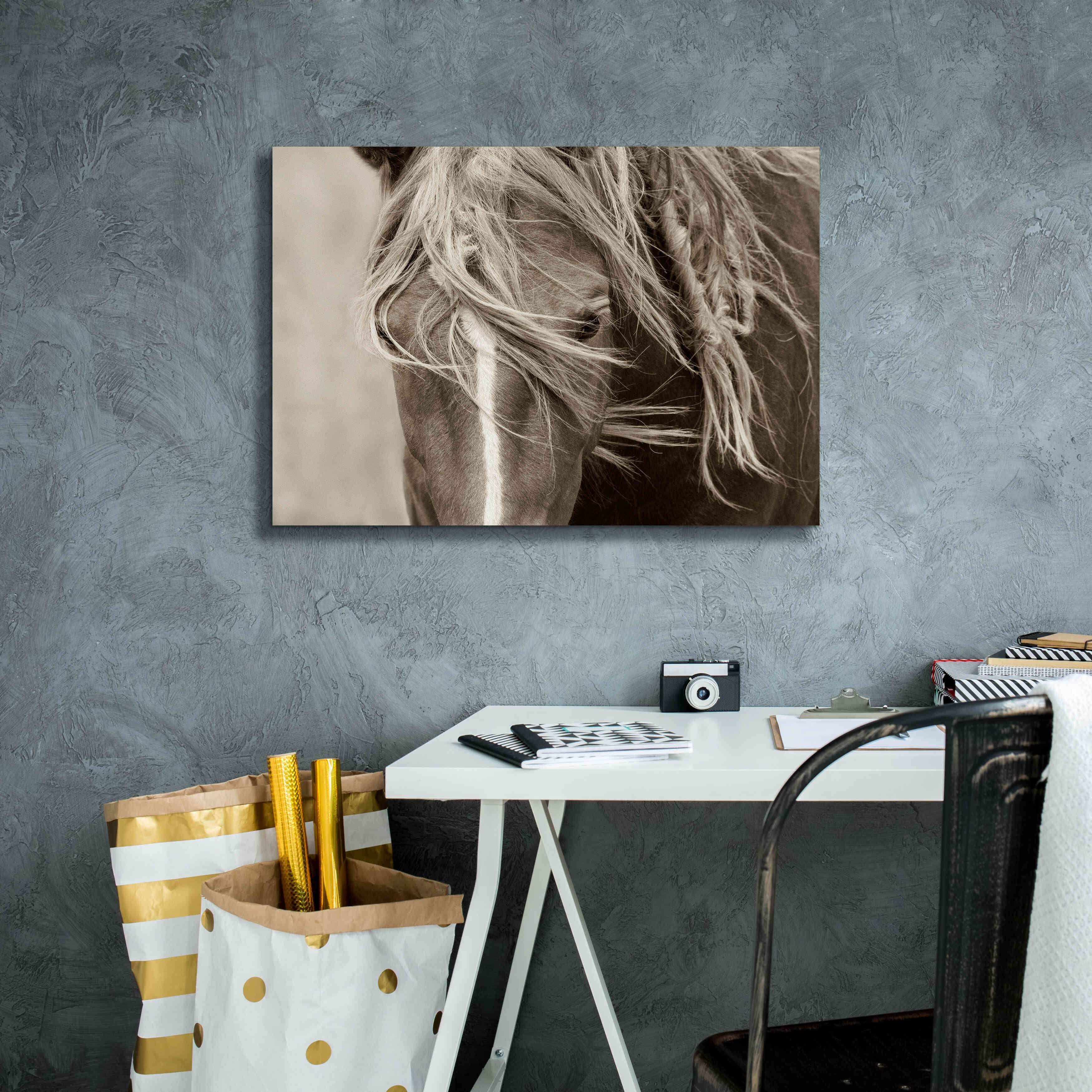 'Wind Knots' by Lisa Dearing, Giclee Canvas Wall Art,26x18