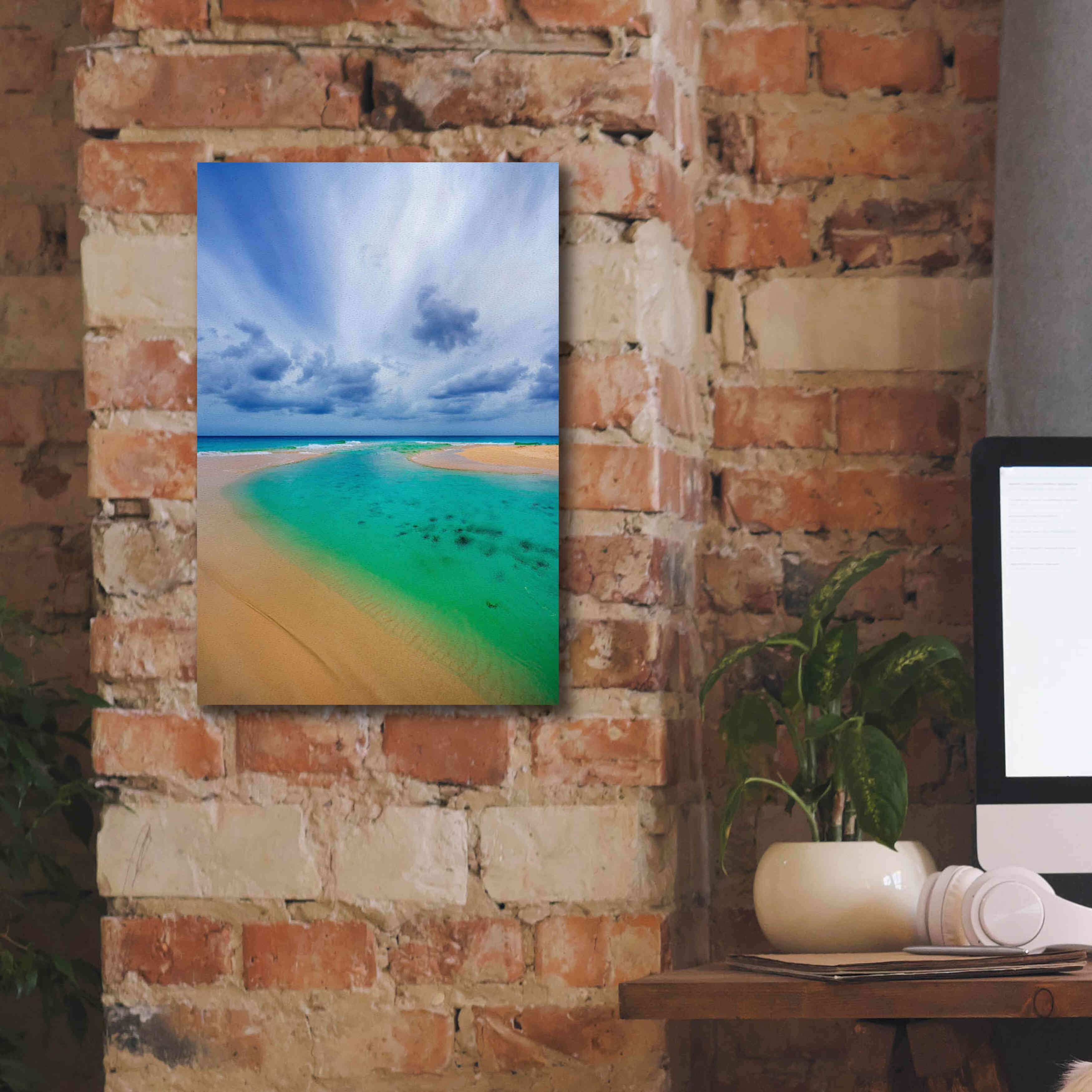 'Emerald Dreams' by Lizzy Davis, Giclee Canvas Wall Art,12x18