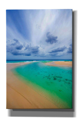 'Emerald Dreams' by Lizzy Davis, Giclee Canvas Wall Art