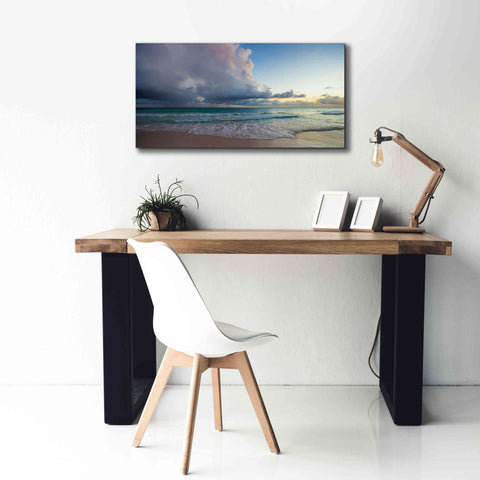 Image of 'First Sunset in Paradise' by Lizzy Davis, Giclee Canvas Wall Art,40x20