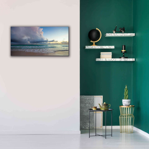 Image of 'First Sunset in Paradise' by Lizzy Davis, Giclee Canvas Wall Art,40x20