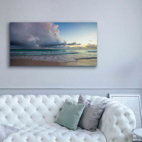 Image of 'First Sunset in Paradise' by Lizzy Davis, Giclee Canvas Wall Art,60x30