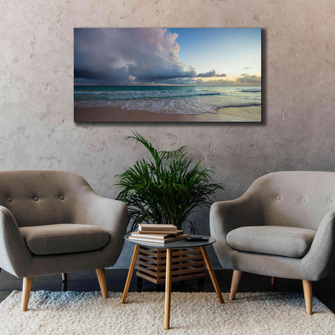 Image of 'First Sunset in Paradise' by Lizzy Davis, Giclee Canvas Wall Art,60x30