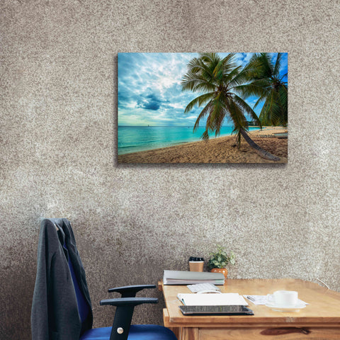 Image of 'Palm Tree Dreams' by Lizzy Davis, Giclee Canvas Wall Art,40x26