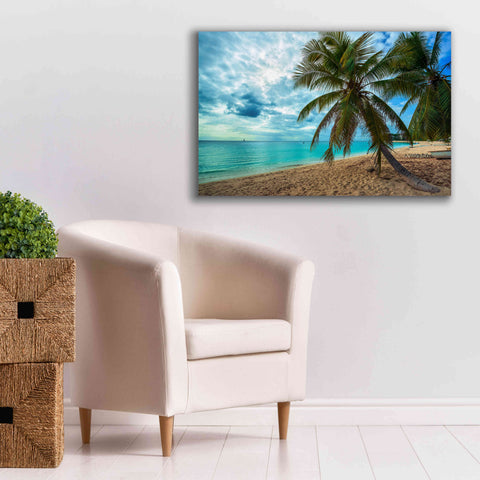 Image of 'Palm Tree Dreams' by Lizzy Davis, Giclee Canvas Wall Art,40x26