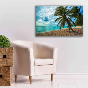 'Palm Tree Dreams' by Lizzy Davis, Giclee Canvas Wall Art,40x26