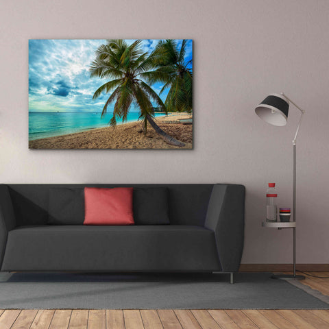 Image of 'Palm Tree Dreams' by Lizzy Davis, Giclee Canvas Wall Art,60x40