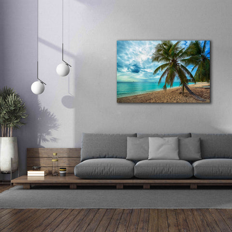 Image of 'Palm Tree Dreams' by Lizzy Davis, Giclee Canvas Wall Art,60x40