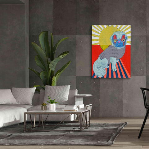 Image of 'Pekingese' by Lizzy Davis, Giclee Canvas Wall Art,40x54
