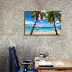 'Postcard From Paradise' by Lizzy Davis, Giclee Canvas Wall Art,40x26