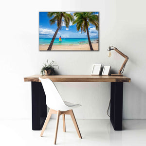 'Postcard From Paradise' by Lizzy Davis, Giclee Canvas Wall Art,40x26