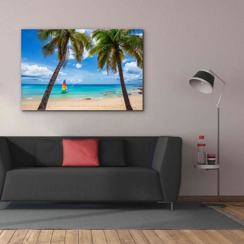 Image of 'Postcard From Paradise' by Lizzy Davis, Giclee Canvas Wall Art,60x40