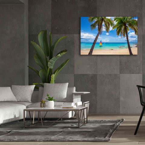 Image of 'Postcard From Paradise' by Lizzy Davis, Giclee Canvas Wall Art,60x40