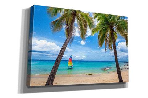 Image of 'Postcard From Paradise' by Lizzy Davis, Giclee Canvas Wall Art