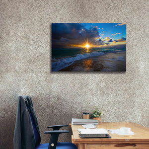 'Sunrise Over Miami Beach' by Lizzy Davis, Giclee Canvas Wall Art,40x26