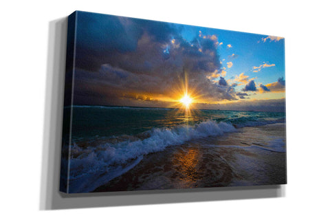 Image of 'Sunrise Over Miami Beach' by Lizzy Davis, Giclee Canvas Wall Art