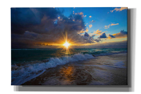 Image of 'Sunrise Over Miami Beach' by Lizzy Davis, Giclee Canvas Wall Art