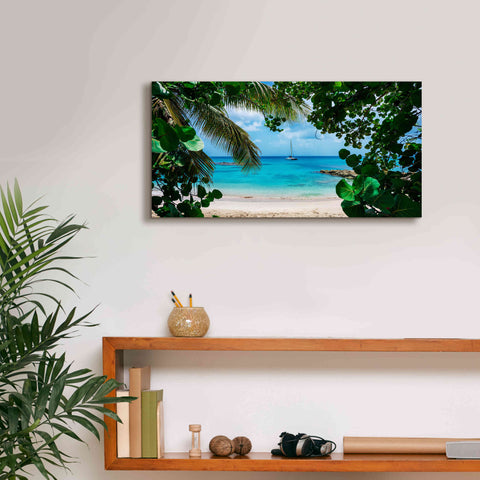 Image of 'Window to Paradise' by Lizzy Davis, Giclee Canvas Wall Art,24x12