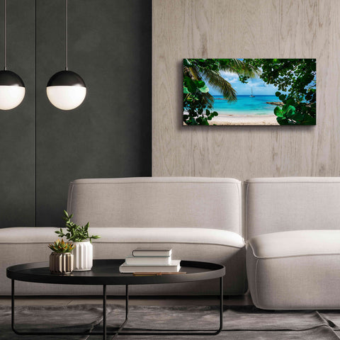 Image of 'Window to Paradise' by Lizzy Davis, Giclee Canvas Wall Art,40x20