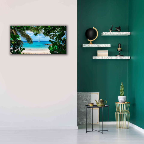 Image of 'Window to Paradise' by Lizzy Davis, Giclee Canvas Wall Art,40x20