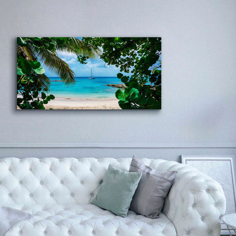 Image of 'Window to Paradise' by Lizzy Davis, Giclee Canvas Wall Art,60x30