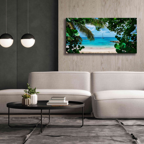 Image of 'Window to Paradise' by Lizzy Davis, Giclee Canvas Wall Art,60x30