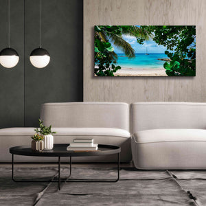 'Window to Paradise' by Lizzy Davis, Giclee Canvas Wall Art,60x30