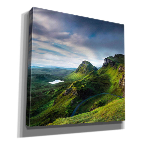 Image of 'Summer on the Quiraing' by Lynne Douglas, Giclee Canvas Wall Art