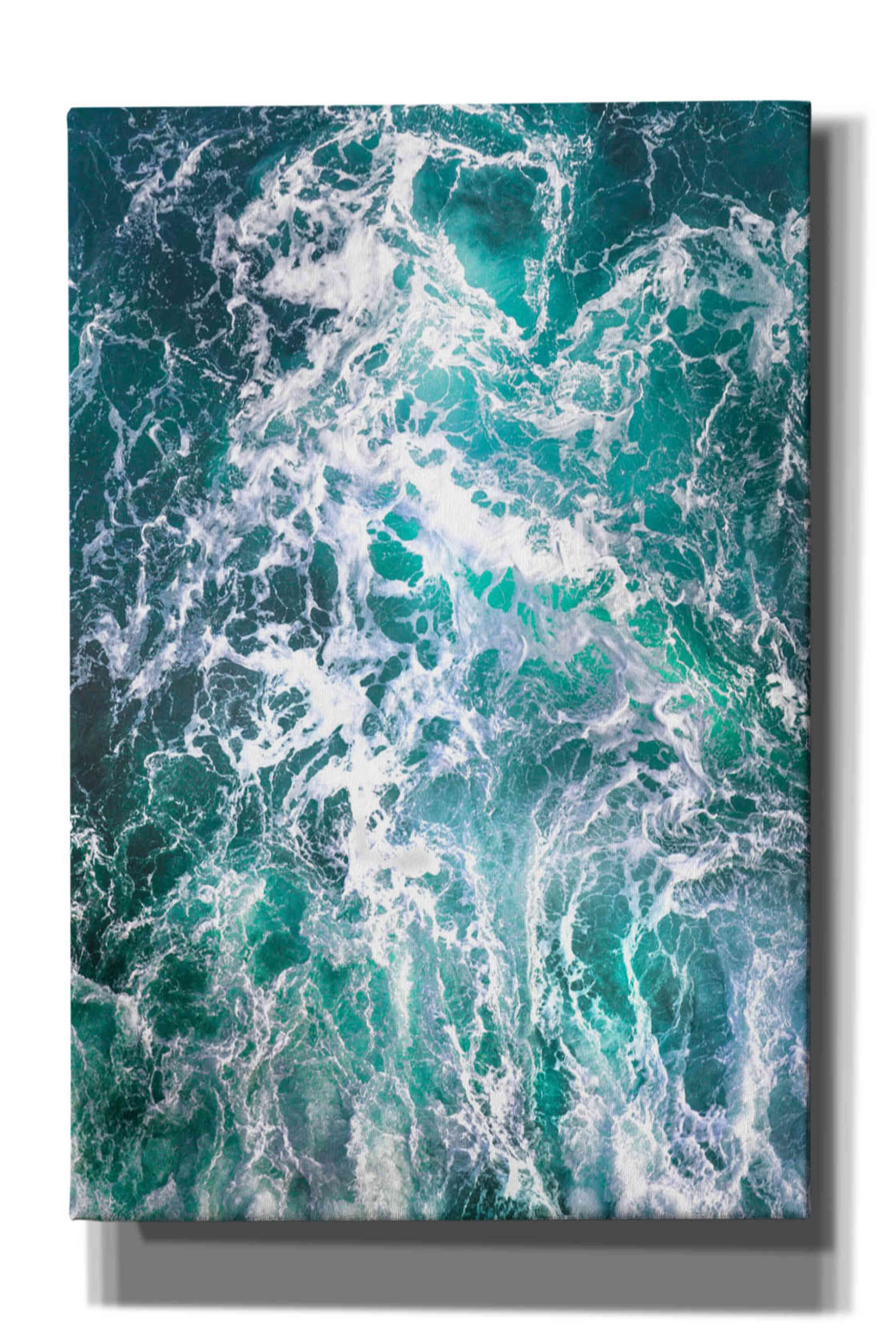 'Teal Embrace' by Lynne Douglas, Giclee Canvas Wall Art