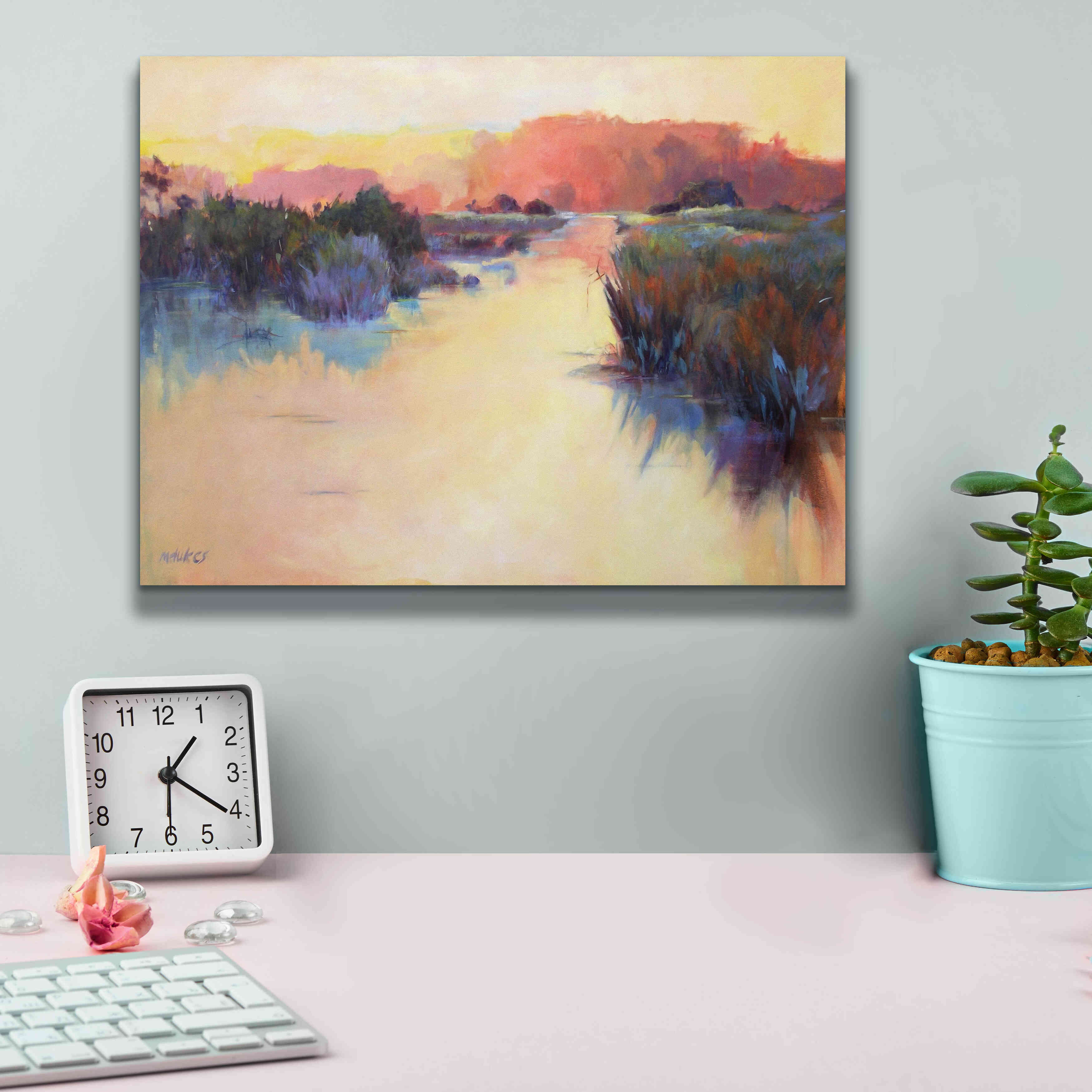 'A Warm Resonance' by Madeline Dukes, Giclee Canvas Wall Art,16x12