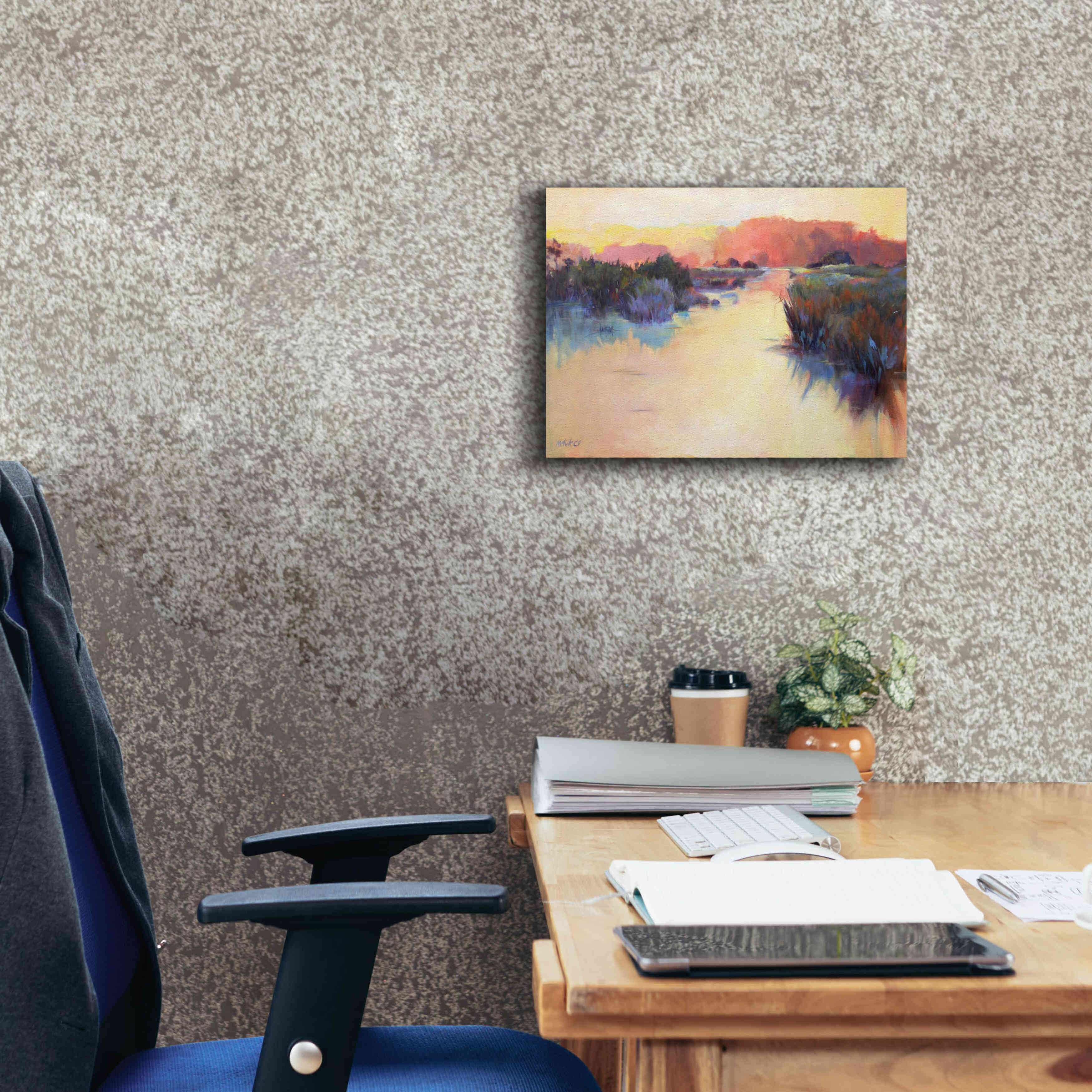 'A Warm Resonance' by Madeline Dukes, Giclee Canvas Wall Art,16x12