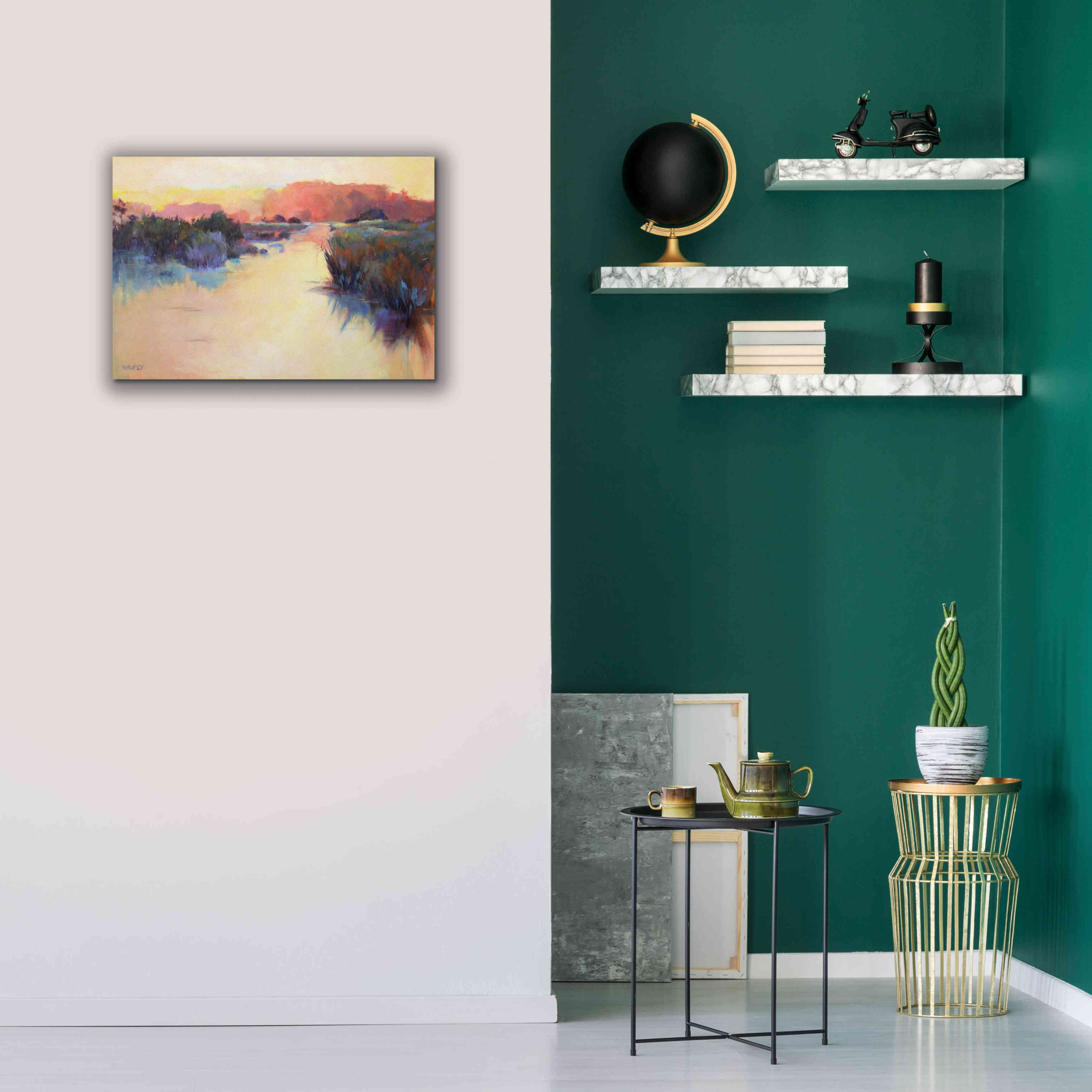 'A Warm Resonance' by Madeline Dukes, Giclee Canvas Wall Art,26x18