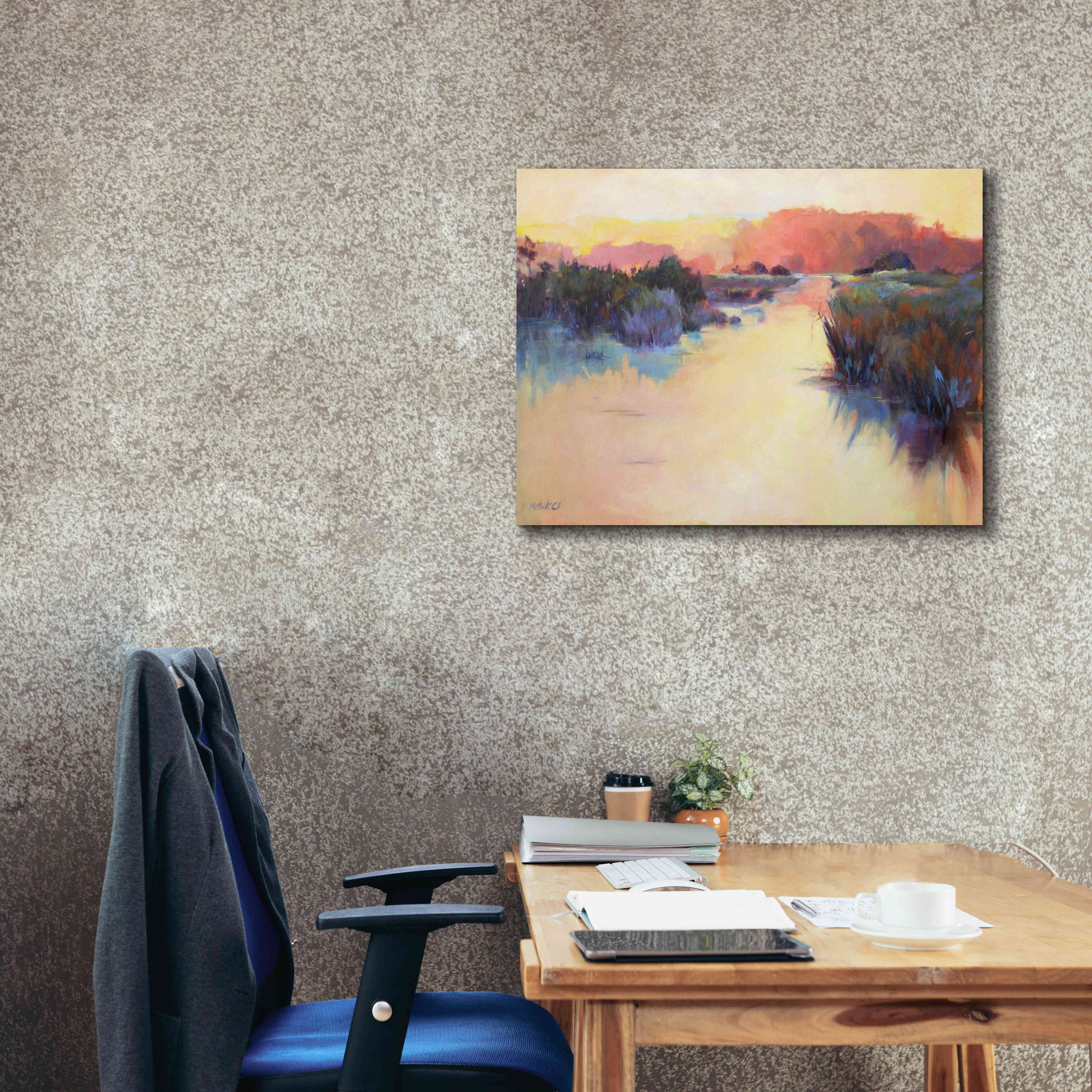 'A Warm Resonance' by Madeline Dukes, Giclee Canvas Wall Art,34x26