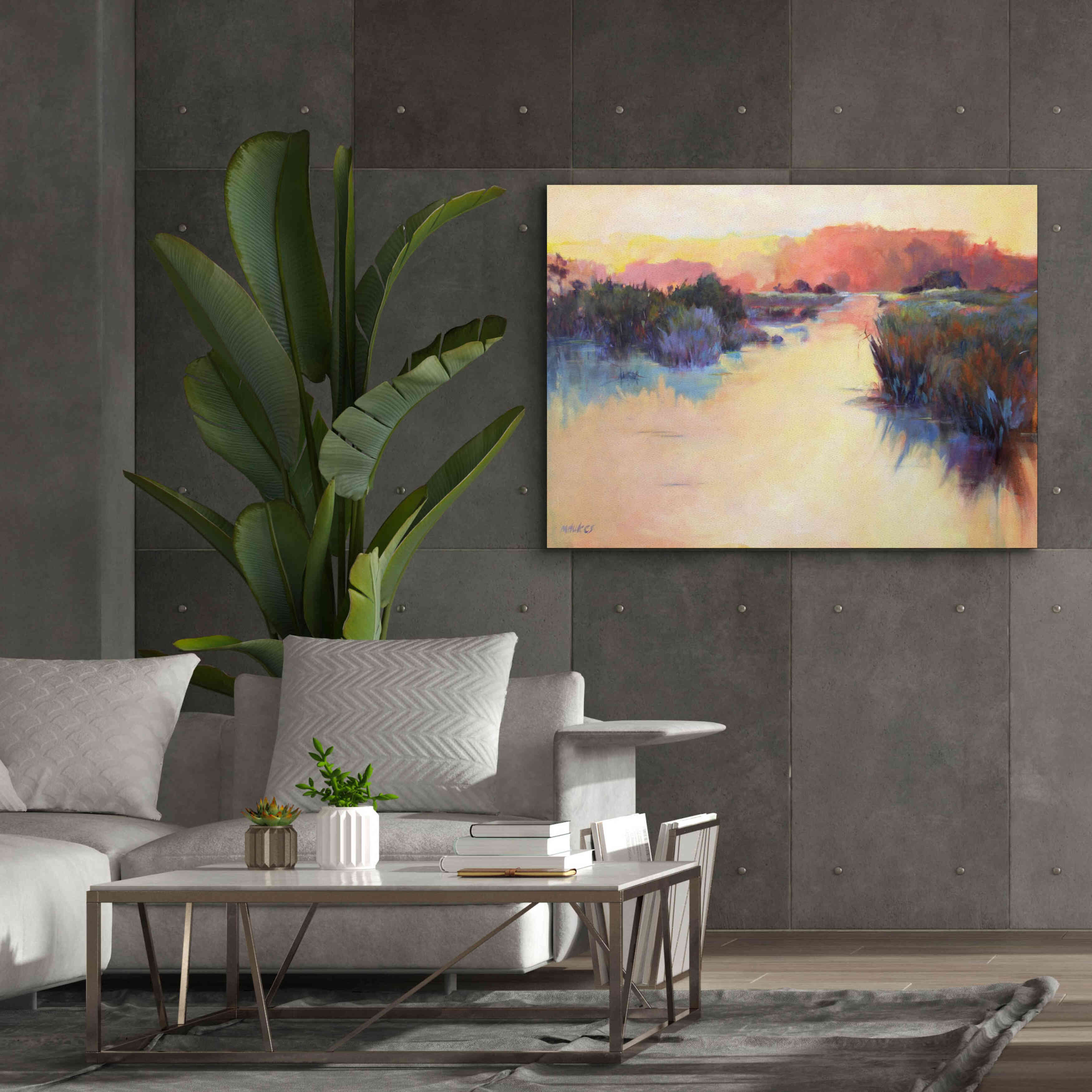 'A Warm Resonance' by Madeline Dukes, Giclee Canvas Wall Art,54x40